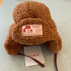 TINYCOTTONS polar Sherpa chapka NWT